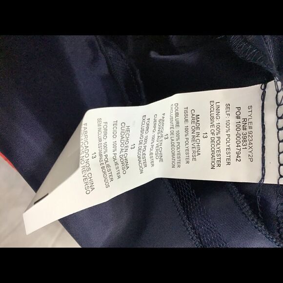 My Michelle Pink Pleated Floral Print Flare Mini Skirt Size 13 - Picture 8 of 8